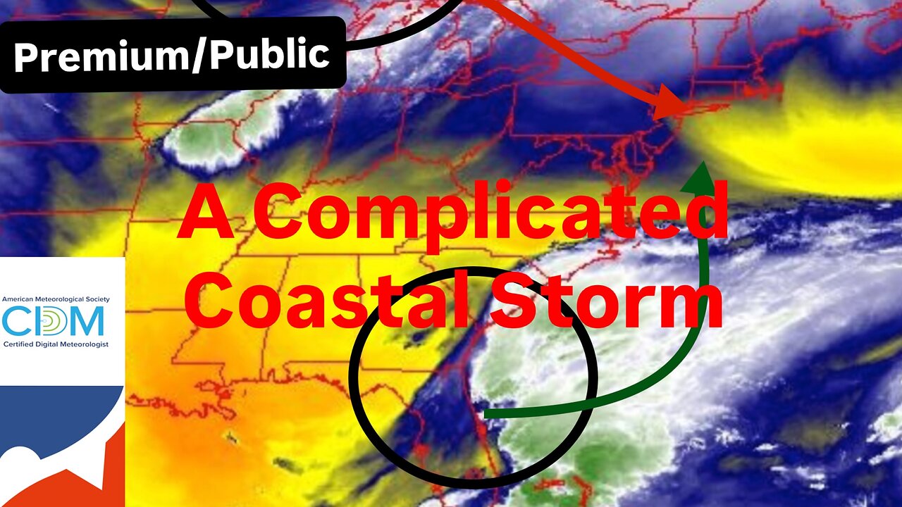 A Complicated Coastal Storm