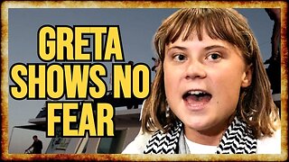 Greta Gives FIERY, DEFIANT Speech After RELEASE From IDF Custody