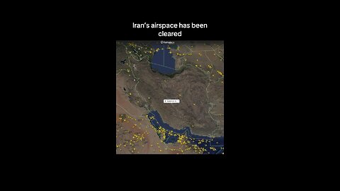Iran airspace cleared