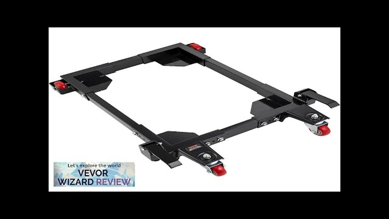 VEVOR Mobile Base 1500 lbs Capacity Adjustable from 20.7" x 23.7 Review