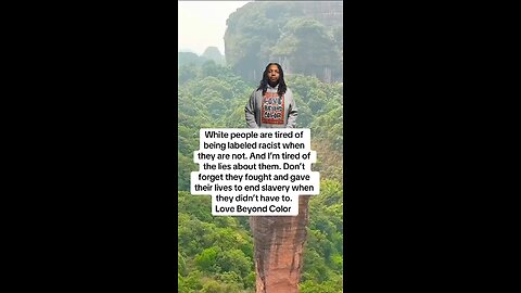 White people are tired of being labeled racist when they are not.