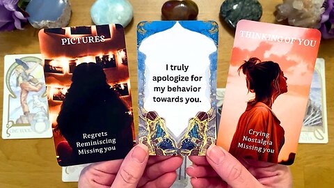 "YOU WERE SO GOOD TO ME & I HURT YOU! 💔 YOU DIDN'T DESERVE IT! 😢 I'M SORRY!" (LOVE TAROT READING) ♥️