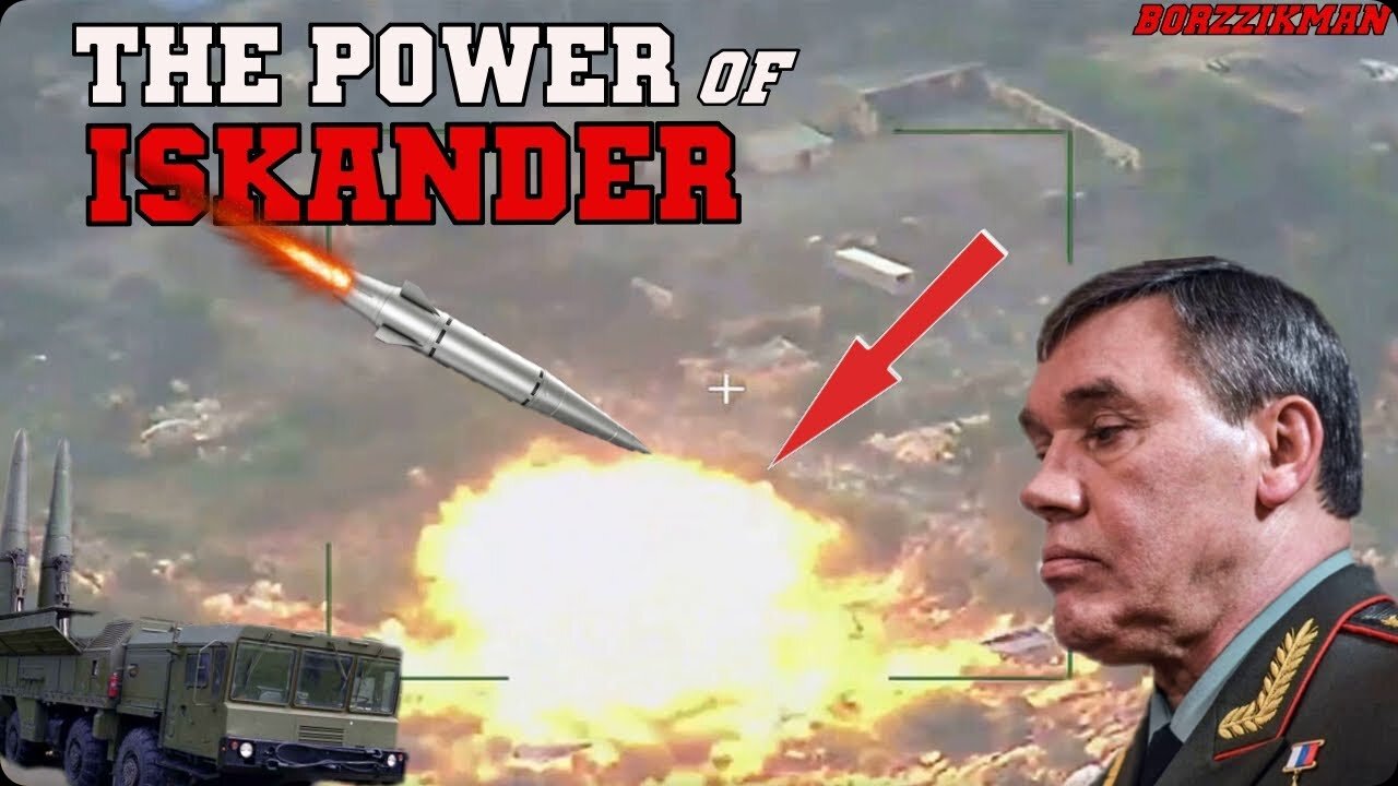 Russian ISKANDER MBULLSEYE! Russian ISKANDER Missile Destroys The Command Post Along With UKRAINIAN