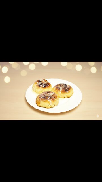 Fluffy Baked Cheese Pancakes 🥞🤤 #shorts #cooking #healthy