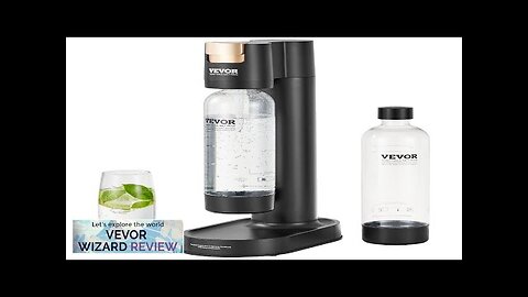 VEVOR Sparkling Water Maker Soda Maker Machine for Home Carbonating Seltzer Water Review