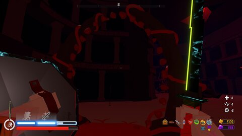 Playing Beneath in Paint The Town Red trying to get to the Trickster boss Part 2 - (No Commentary).