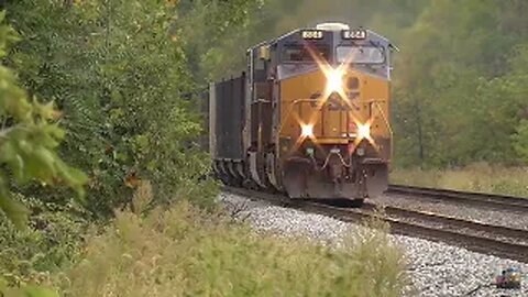 CSX Coke and Coal Trains from Lodi, Ohio September 7, 2024 Part 1