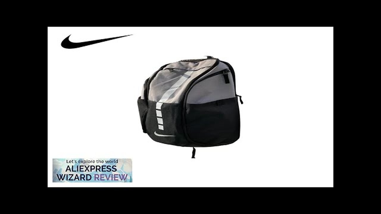 Original Nike Backpack School Laptop Basketball Zipper Bag Unisex Casual Large-capacity Size Review