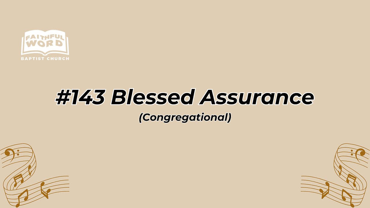 #143 Blessed Assurance Congregational (FWBC)