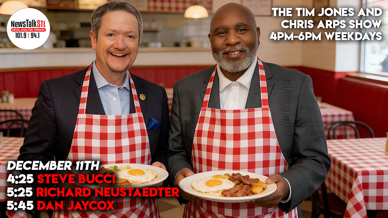 The Tim Jones and Chris Arps Show 12.11.2025 Bucci | Neustaedter's | STL Windows and Doors