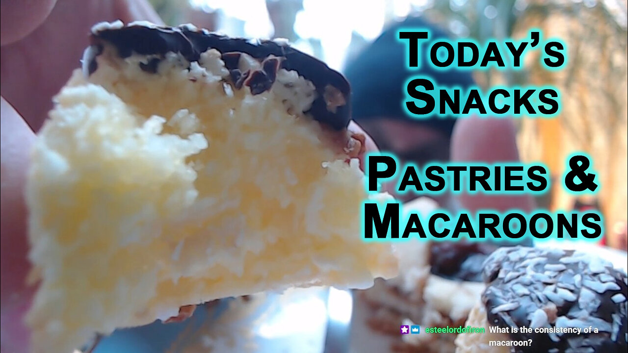 Today’s Snacks: Home Made Armenian Pastries and Chocolate Macaroons [Food Eating ASMR]