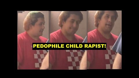 Another Sick Satanic Pedophile Child Rapist Psychopath in Plain Sight!