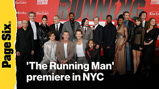 Josh Brolin, Glen Powell and more celebrities attend the 'The Running Man' premiere in NYC