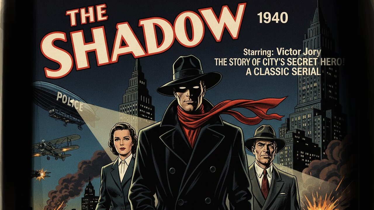 The Shadow – Episode 5: The Secret Shipment (1940) | Victor Jory's Undercover Investigation