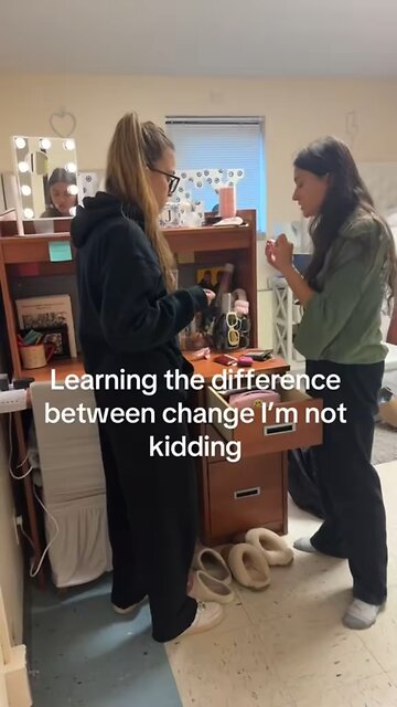 I guess you do learn a lot in college