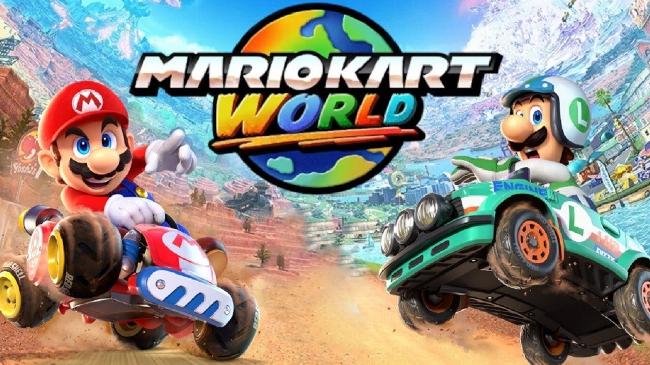 Mario Kart World - Full Game 2-Player Walkthrough