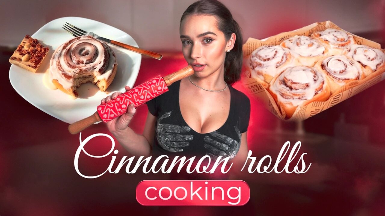 Cinnamon Rolls Cooking