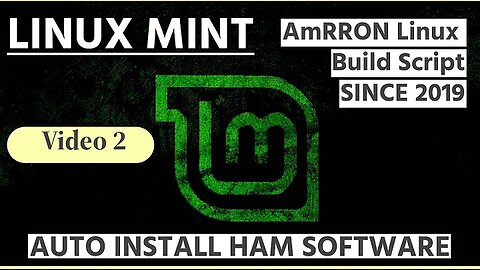Linux Vid 2 AmRRON Build Script