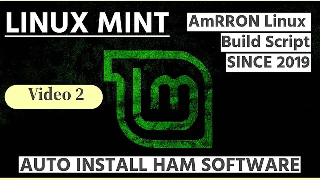Linux Vid 2 AmRRON Build Script