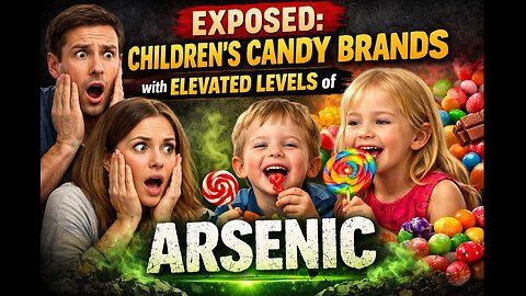 CANDY BRANDS EXPOSED with ELEVATED LEVELS of ARSENIC