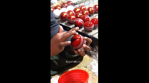 The Process of Making a Cricket Leather Ball | The Art Behind Every Shot!