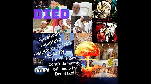 Cover-Up: Jorge Bergoglio Died | Deepfake Audio Disseminated