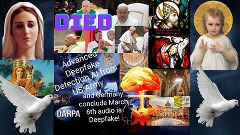 Cover-Up: Jorge Bergoglio Died | Deepfake Audio Disseminated