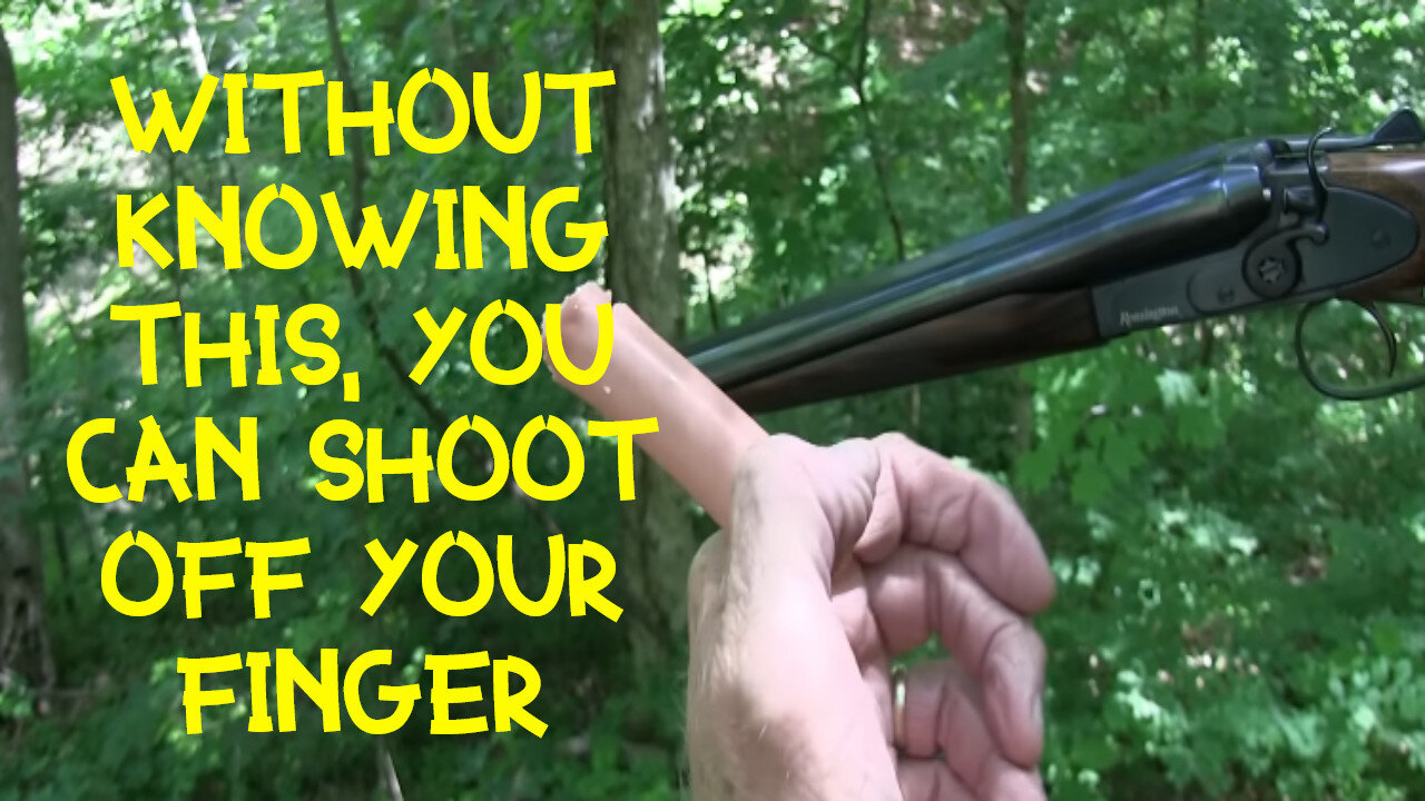 How to hold a sawed-off shotgun correctly!