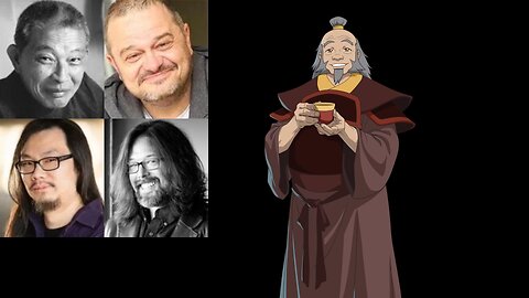 Animated Voice Comparison- Iroh (Avatar: The Last Airbender)