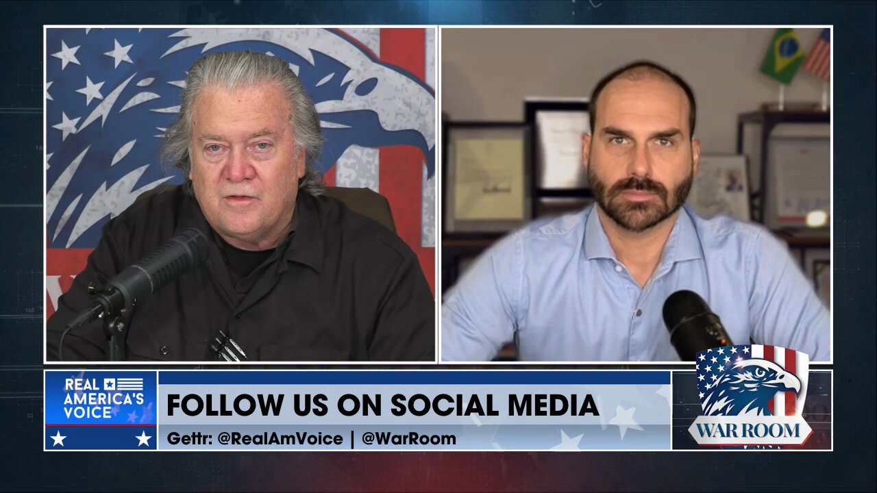 EDUARDO BOLSONARO: Alexandre De Moraes Wants To Kill My Father, Jair Bolsonaro, In Jail. That’s The Goal