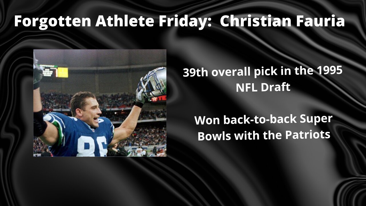 Forgotten Athlete Friday #157: Christian Fauria