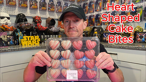 Members Mark Heart Shaped Cake Bites