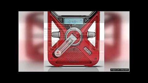 Eton - American Red Cross FRX3+ Emergency NOAA Weather Radio, Red, Digital Review