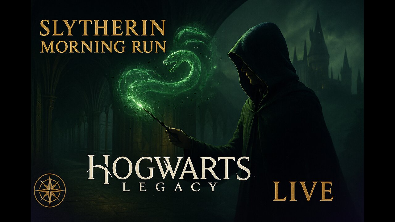 Cunning Before Coffee: Slytherin Start | Hogwarts Legacy Live