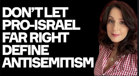 Jewish Writer Exposes Antisemitism Truths - And Destroys Lies Of Pro-Israel Far Right