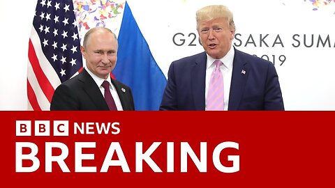 US President Donald Trump ‘strongly considering’ large-scale sanctions on Russia | BBC News 