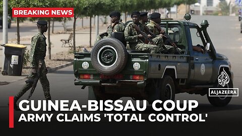 Guinea-Bissau coup: Military officers claim 'total control' of country after election