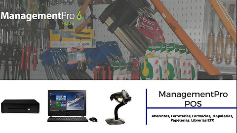 ✅ POS - Punto de Venta Managementpro 6 - Permanente