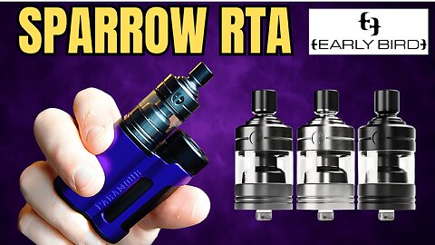 Sparrow RTA Earlybird - Full Build n Wick Tutorial