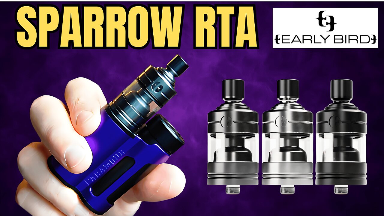 Sparrow RTA Earlybird - Full Build n Wick Tutorial