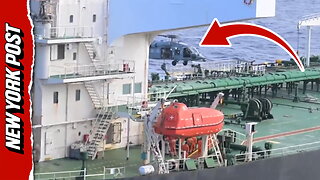 US military hunts tanker across oceans, boards ship in dramatic Indian Ocean raid