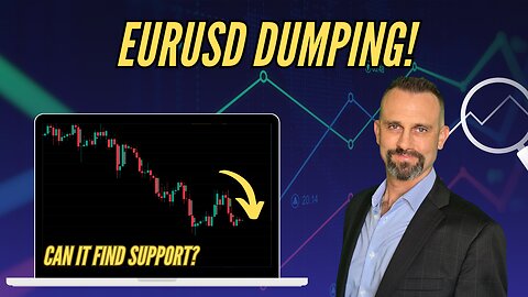 $EURUSD in FREEFALL! Weekly Market Forecast 10/13/2025