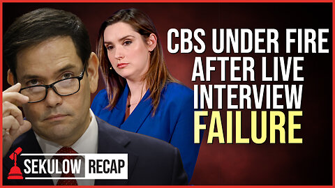 CBS Under Fire After LIVE Interview Failure