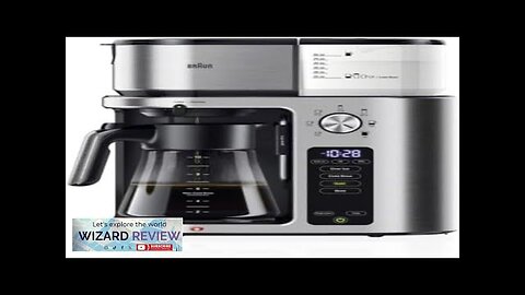 Braun MultiServe Plus 10- Cup Pod Free Drip Coffee Maker 7 Brew Review