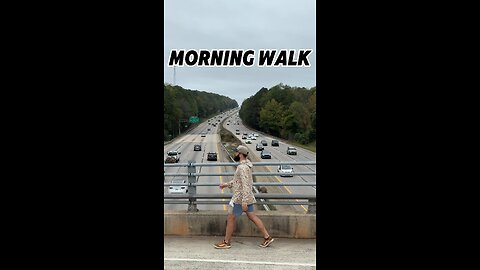 Morning walk day 1!