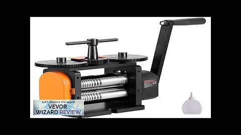 VEVOR Rolling Mill 2.24"/57 mm Jewelry Rolling Mill Machine 1: 2 Gear Review