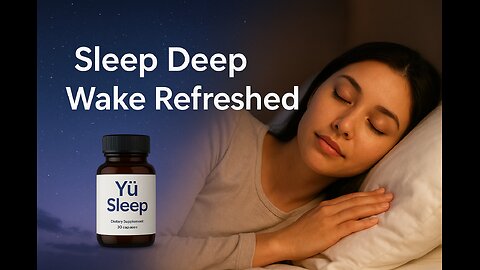 Yü Sleep – Naturally Improve Deep Sleep & Wake Up Refreshed Every Morning!"