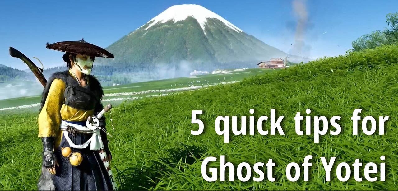 Quick tips to Ghost of Yotei