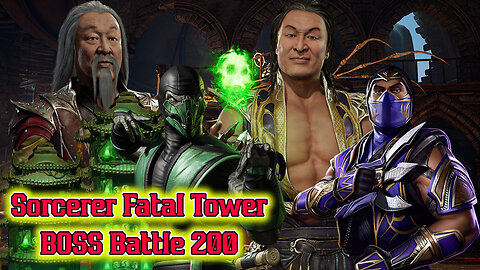 MK Mobile. Sorcerers Fatal Tower BOSS Battle 200