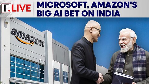 India: PM Modi Meets Tech CEOs As Microsoft, Amazon Pledge $52.5 Bn AI Boost | Firstpost Live | N18G